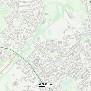 Wolverhampton WV6 0 Print Postcode Sector Map Wolverhampton WV6 0 Print Postcode Sector Map