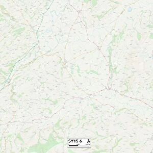 Powys SY15 6 Map