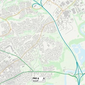 Preston PR2 6 Map
