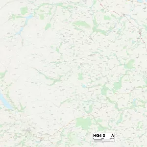 Ripon HG4 3 Map