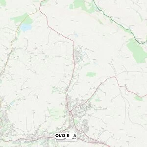 Rossendale OL13 8 Map