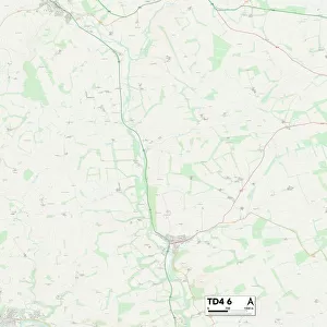 Scottish Borders TD4 6 Map