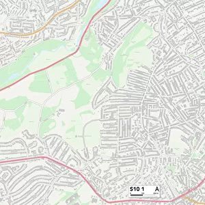 Sheffield S10 1 Map