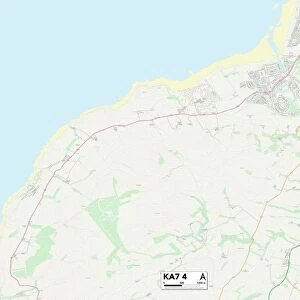 South Ayrshire KA7 4 Map