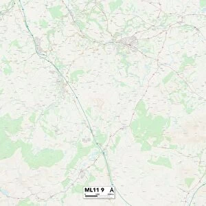 South Lanarkshire ML11 9 Map