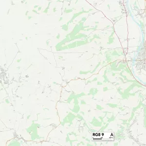 South Oxfordshire RG8 9 Map