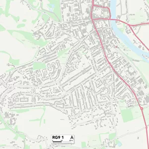 South Oxfordshire RG9 1 Map