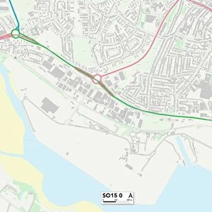 Southampton SO15 0 Map