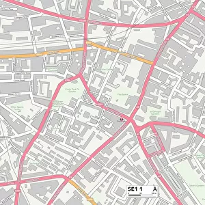Southwark SE1 1 Map