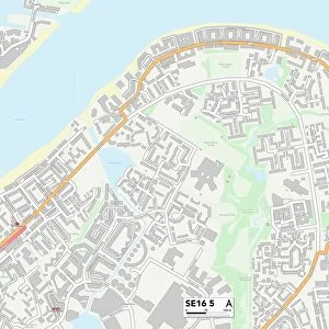 Southwark SE16 5 Map