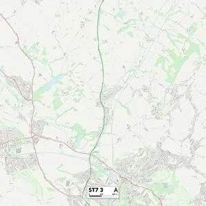 Staffordshire ST7 3 Map