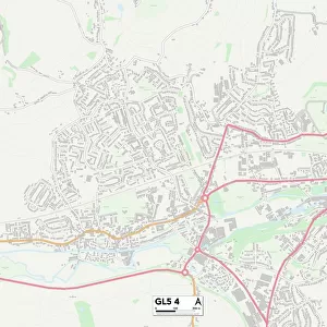 Stroud GL5 4 Map