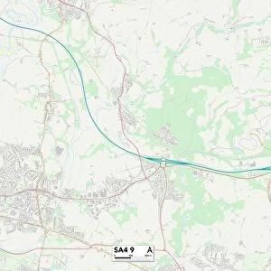 Swansea SA4 9 Map