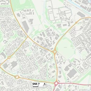 Swindon SN5 7 Map