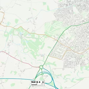 Trafford WA14 4 Map