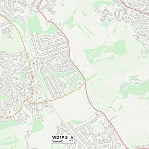 Watford WD19 5 Map
