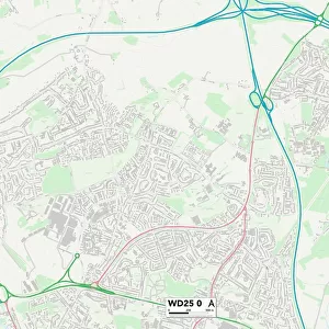 Watford WD25 0 Map