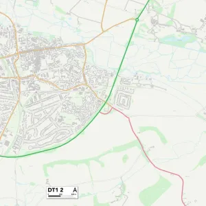 West Dorset DT1 2 Map