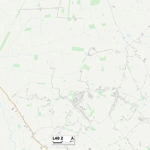 West Lancashire L40 2 Map