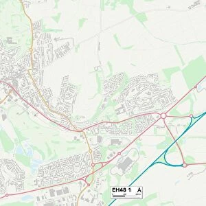 West Lothian EH48 1 Map
