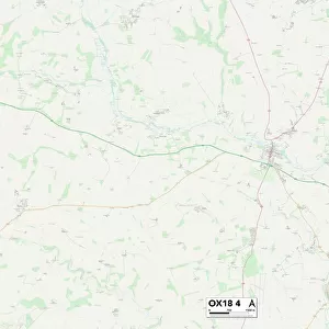 West Oxfordshire OX18 4 Map