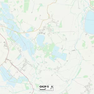 Postcode Sector Maps Collection: OX - Oxford