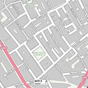 Westminster W1F 9 Map
