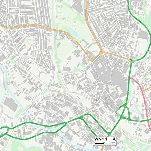 Wigan WN1 1 Map