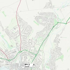 Wiltshire SP1 3 Map