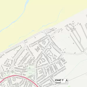 Postcode Sector Maps Collection: CH - Chester