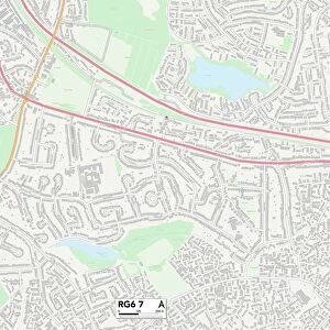 Wokingham RG6 7 Map