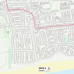 Worthing BN12 4 Map