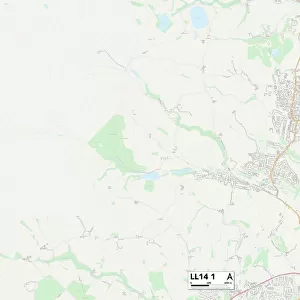 Wrexham LL14 1 Map