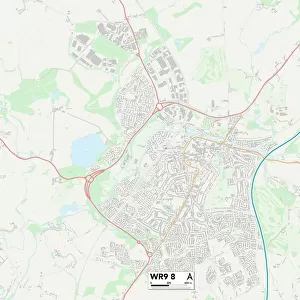 Postcode Sector Maps Collection: WR - Worcester