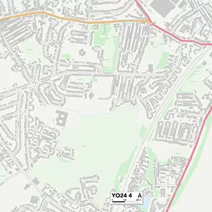 York YO24 4 Map