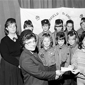 These 12 members of St Andrews Methodist Guides, Mirfield