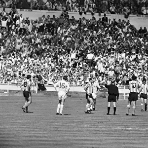 1966 World Cup Quarter Final match at Wembley Stadium. England defeated Argentina 1-0