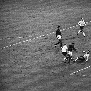 1966 World Cup Semi Final at Wembley Stadium. England 2 v Portugal 1
