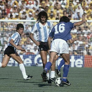 1982 World Cup Second Round Group C match in Barcelona, Spain