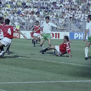 1990 World Cup First Round Group F match in Palermo, Italy