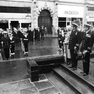 Some 200 Sea Cadets from all over West Yorkshire paraded through Huddersfield as part of