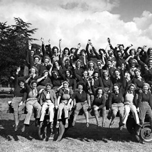 600 Oxfordshire Land Girls gave a demonstration and held competitions in the grounds of