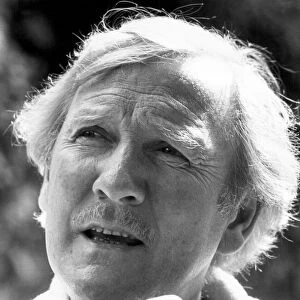 Actor Leslie Phillips at his Maida Vale, London home on 18th July 1978