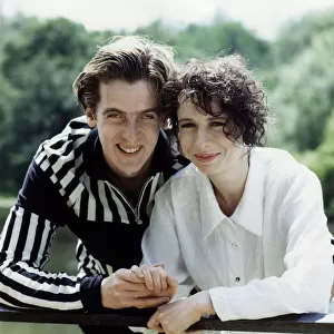 Actor Peter Capaldi and his actress girlfriend Elaine Collins