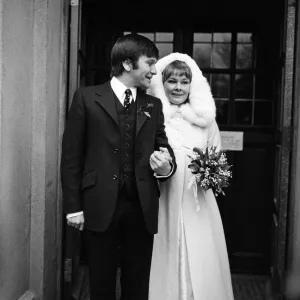 Actress Judi Dench marries actor Michael Williams at St Marys Catholic Church