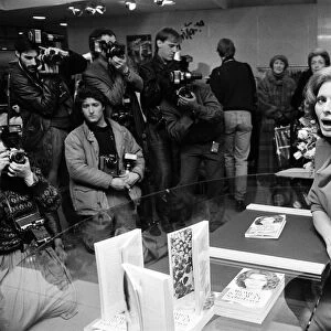 Actress Sophia Loren at Harvey Nichols store in Knightsbridge