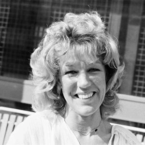 Actress Sue Nicholls. 25th March 1982