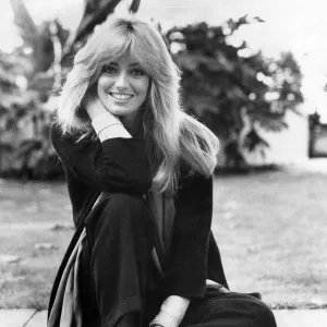 Actress Susan Anton present girlfriend of Dudley Moore, pictured in London