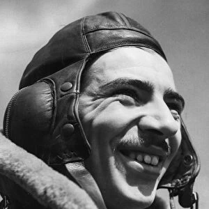An Airman of the RAF who took part in the raid on the German capital Berlin