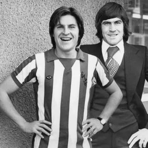 Alan Price, former member of The Animals pop group, is pictured in a Sunderland shirt